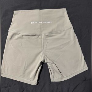 Elevated Mindset Green Shorts